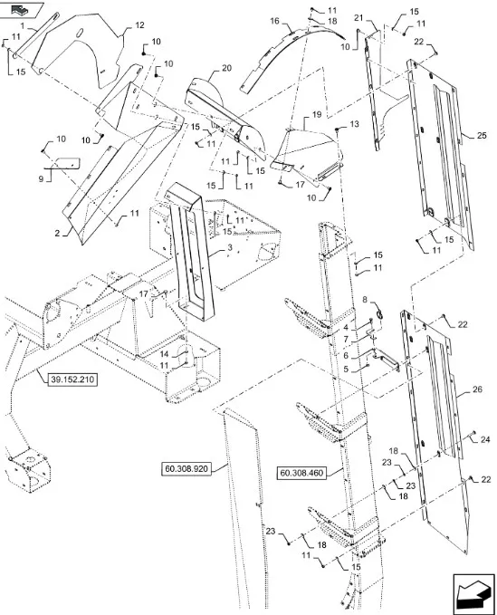 87530016 - Направляющая жёлоба